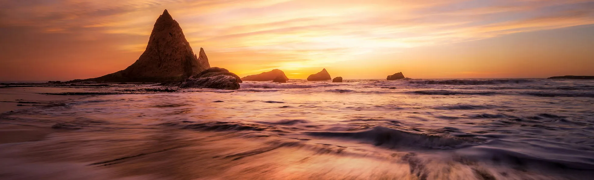Ocean sunset